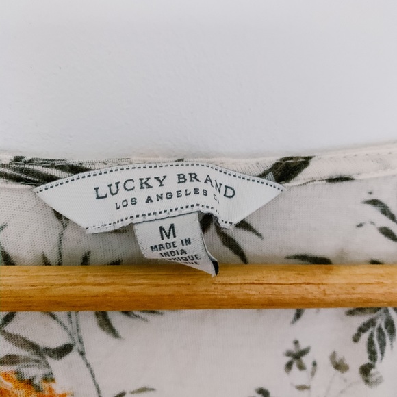 Bundle! 2 / $30! Lucky Brand Botanical Wrap Blouse - Picture 2 of 4